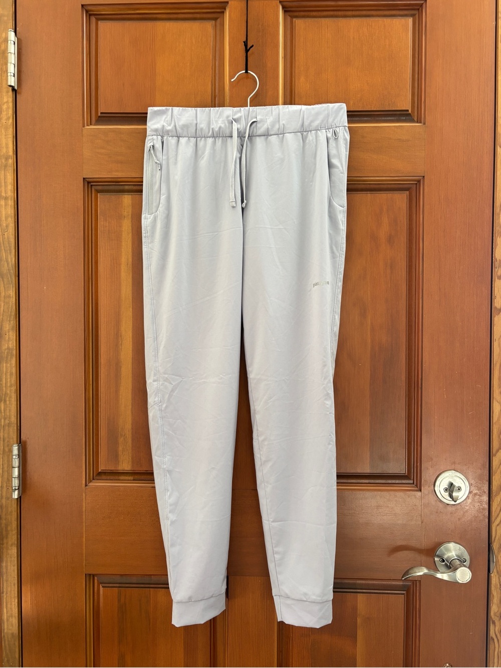 Patagonia Terrebonne Joggers Womens Size S Herring Grey Lightweight Stretch